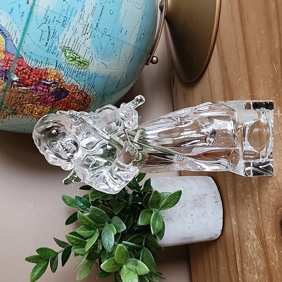 Mikasa Other - Mikasa Clear Glass Angel Figurine